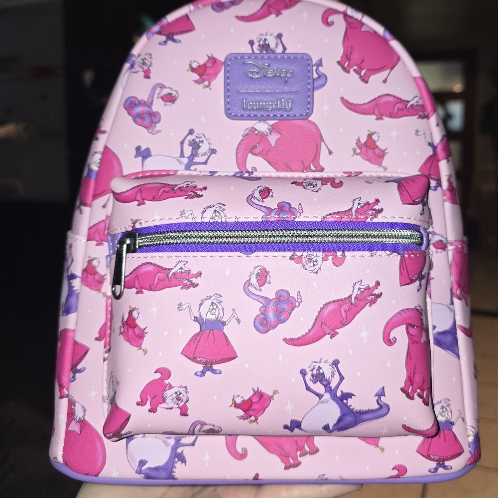 Brand New! Loungefly Disney The Sword In The Stone Madam Mim Mini Backpack